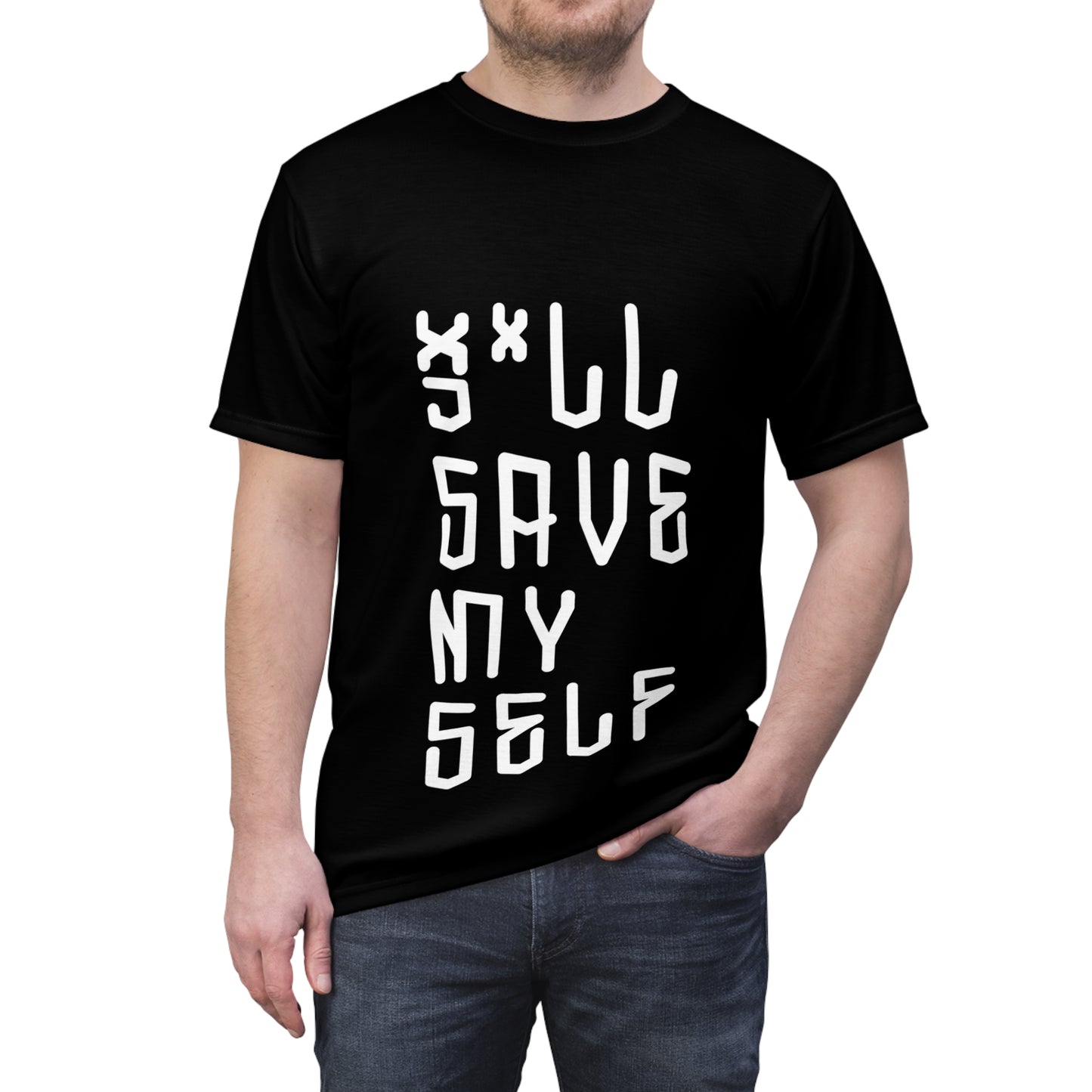 Speed Legends run club x illsavemyself tee - Inspirational Unisex Cut & Sew Tee - 'ill Save My Self' Statement Shirt